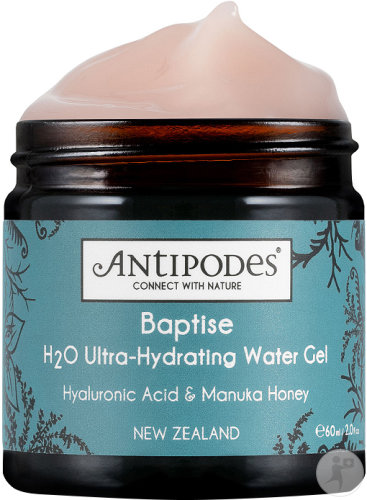 Antipodes Baptise H2O Gel D'Eau Ultra-Hydratation Peau Sèche 60ml