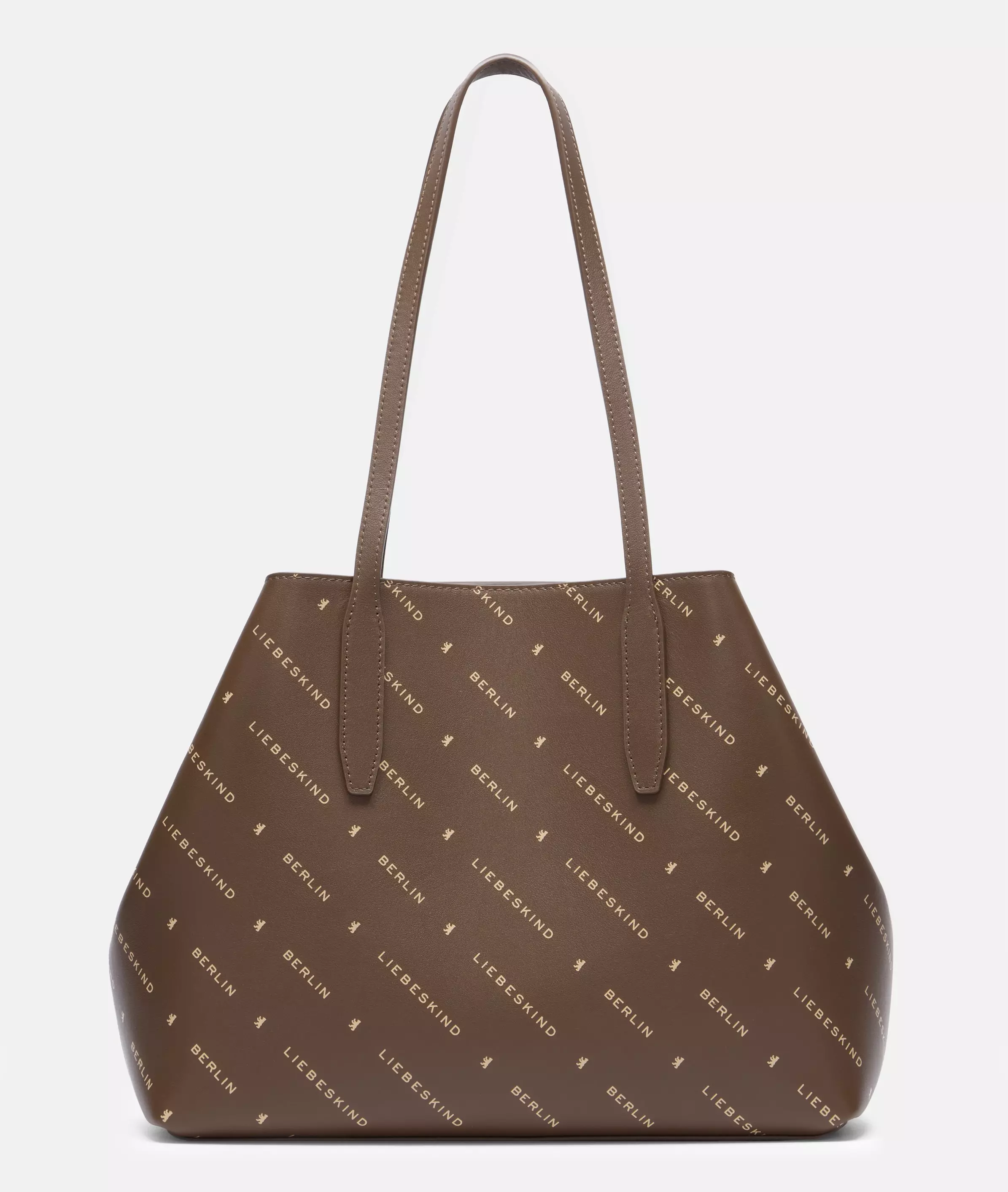 Monogram Shopper M Leather shopper with monogram