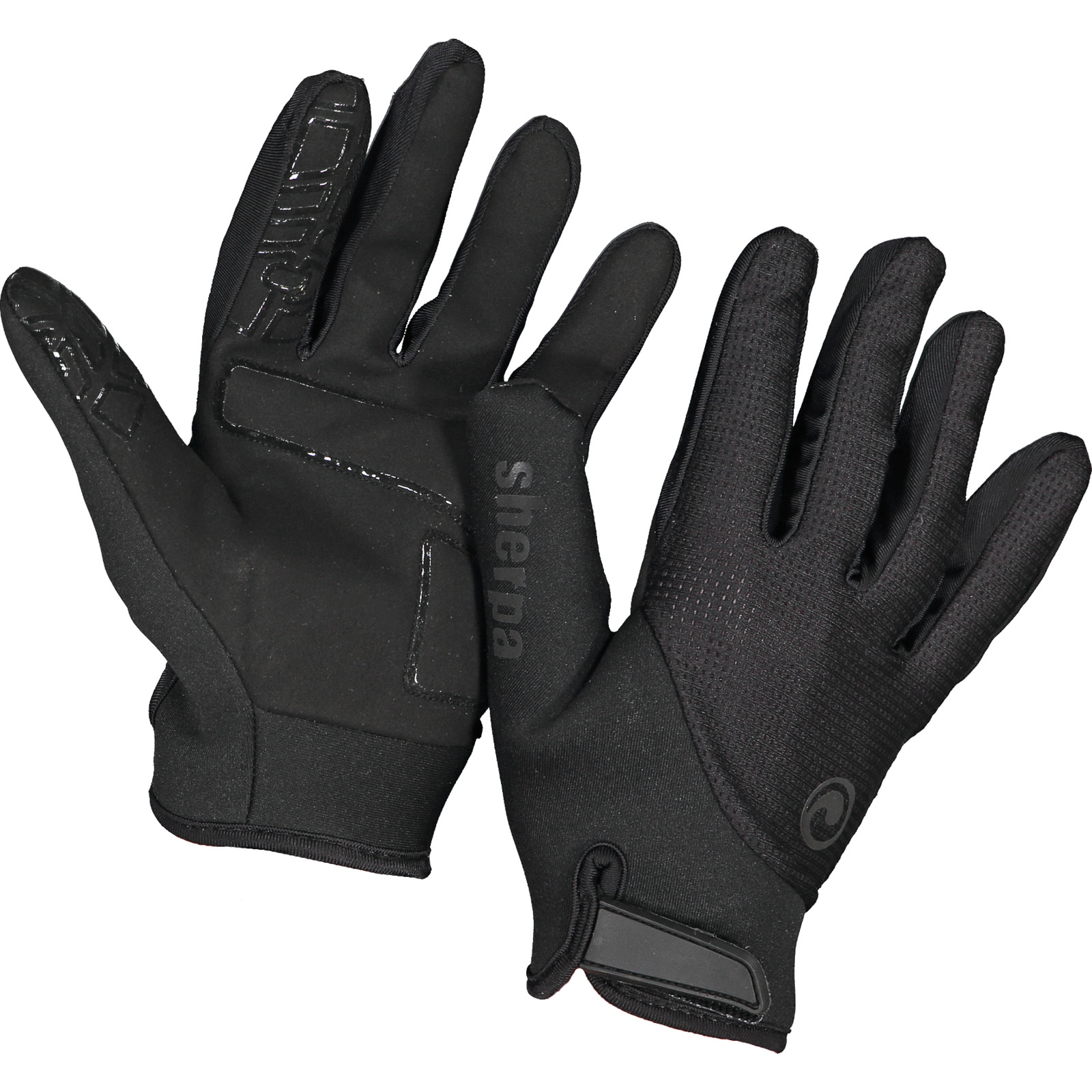 Sherpa Dudh Erw Velohandschu, schwarz, S