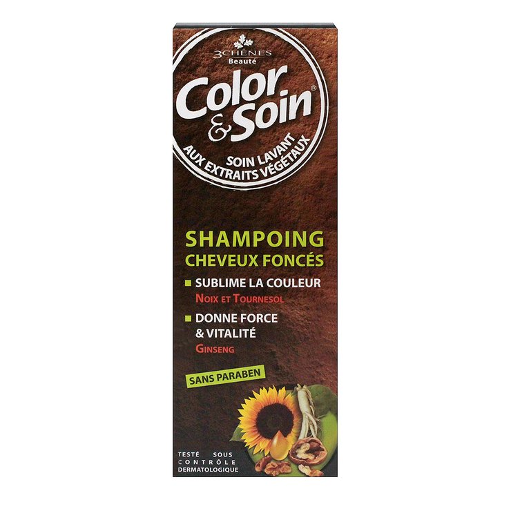 Color & Soin shampooing 250ml cheveux foncés