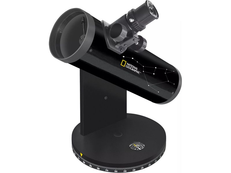National Geographic Kompakt-Teleskop 76/350 Spiegelteleskop mit lichtstarker Optik