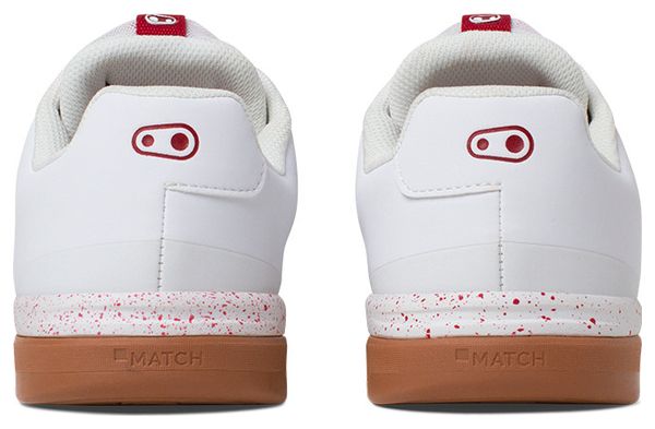 Chaussures VTT Crankbrothers Stamp Lace Edition Limitée Splatter Blanc / Rouge
