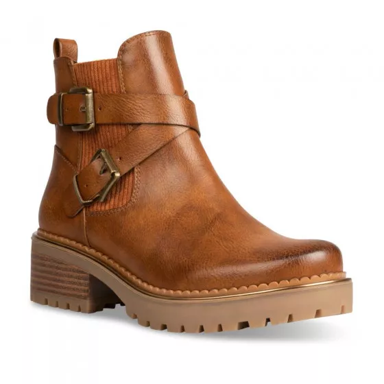 Bottines COGNAC MERRY SCOTT