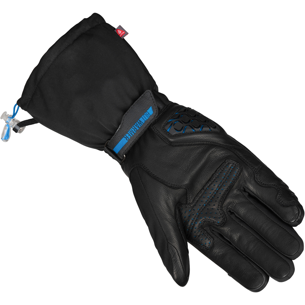 Ixon - Gants chauffants Femme IT-Yuga Lady Noir / Bleu