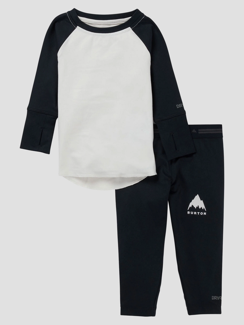 Burton Kd Td Mdwt Kids Base Layer Top stowht/trublk