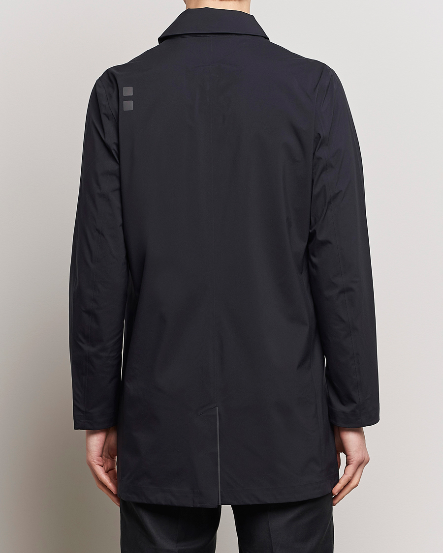 UBR Sky Fall Waterproof Coat Black Storm