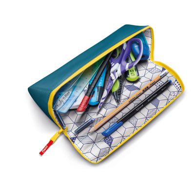 Maped - Trousse à ouverture XXL Basic - vert - réversible et personnalisable