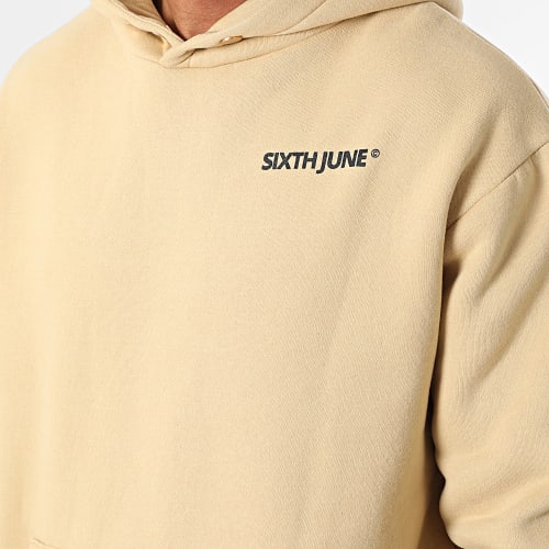 Sweat Capuche M22732PSW Beige
