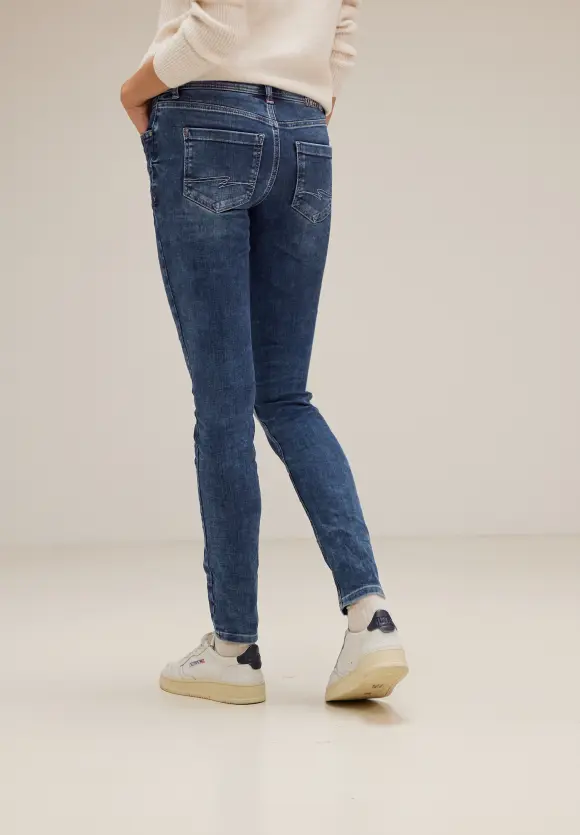 Slim Fit Jeans - brilliant indigo netwash