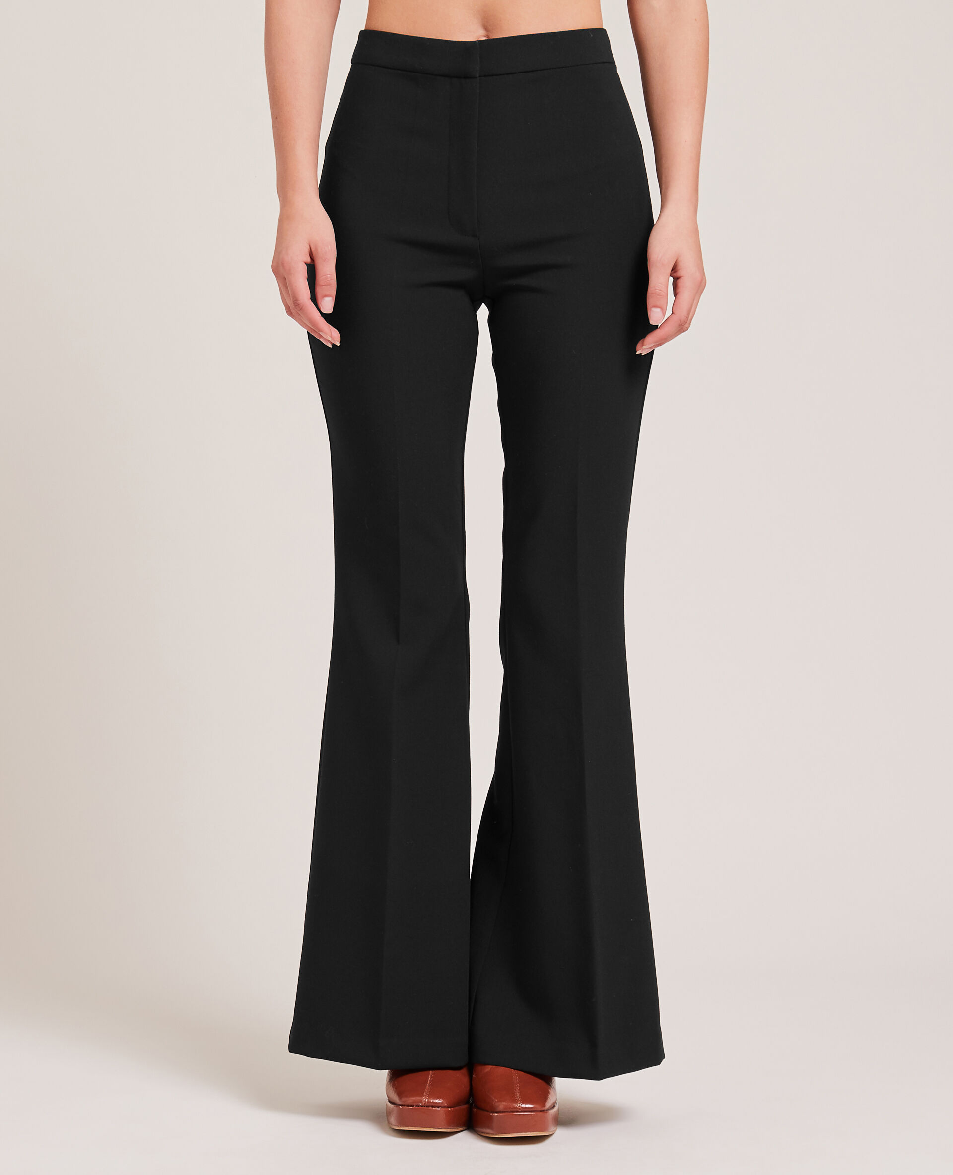 Pantalon flare - Noir