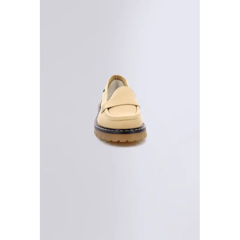 DECK LOAFER BEIGE CLAIR LOAFER Cuir Femme