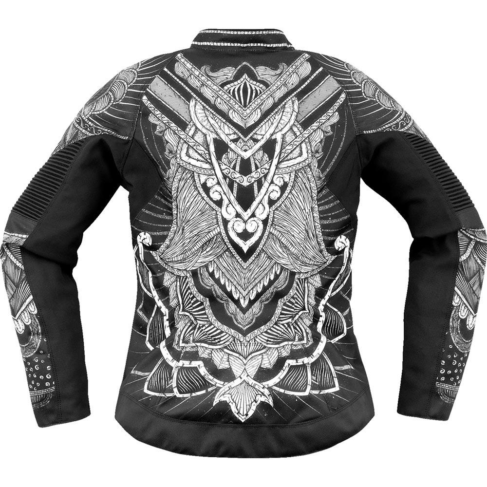 Icon - Blouson femme Overlord3 Noble™ Noir / Blanc
