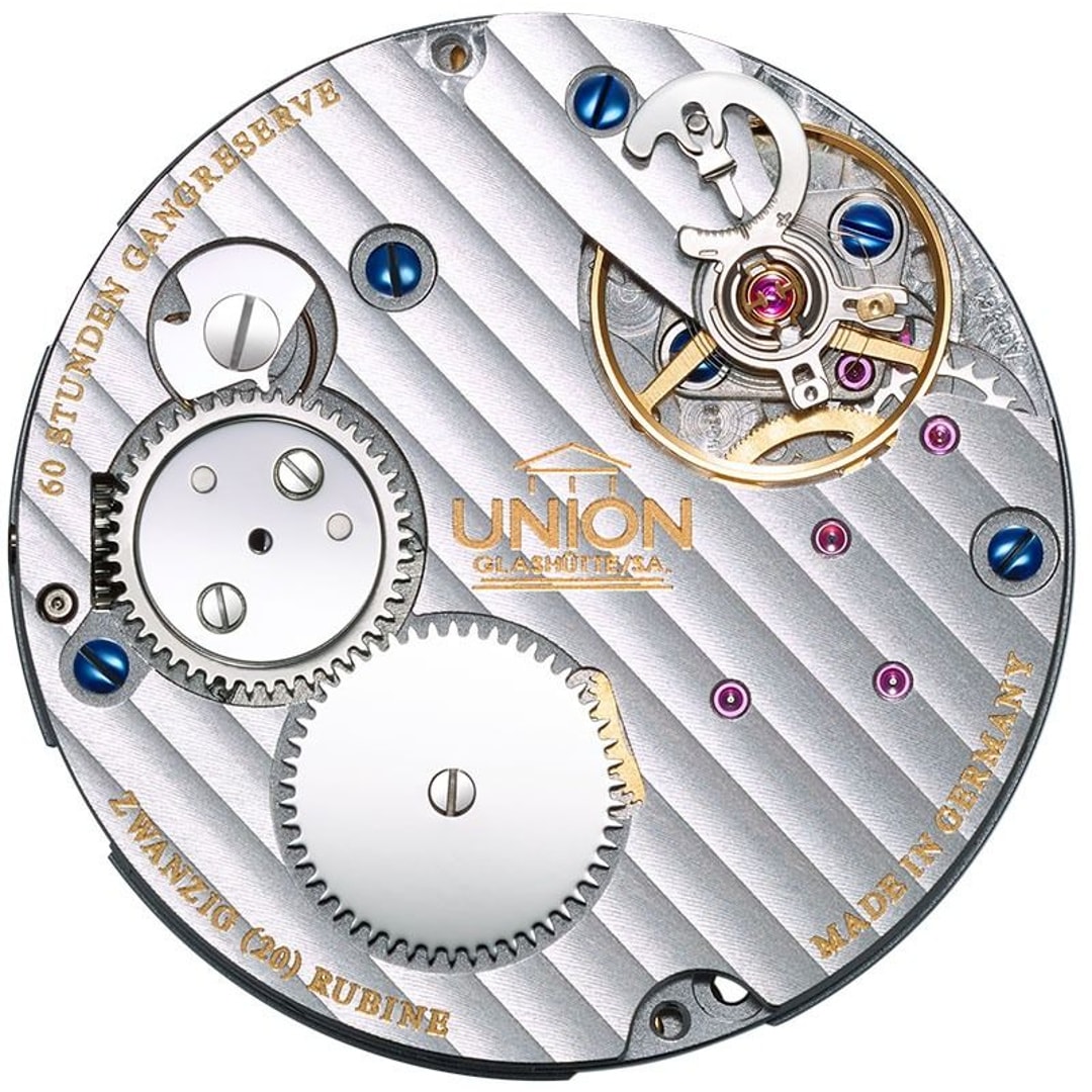 Union Glashütte 1893 Johannes Dürrstein Edition Gangreserve Handaufzug Edelstahl