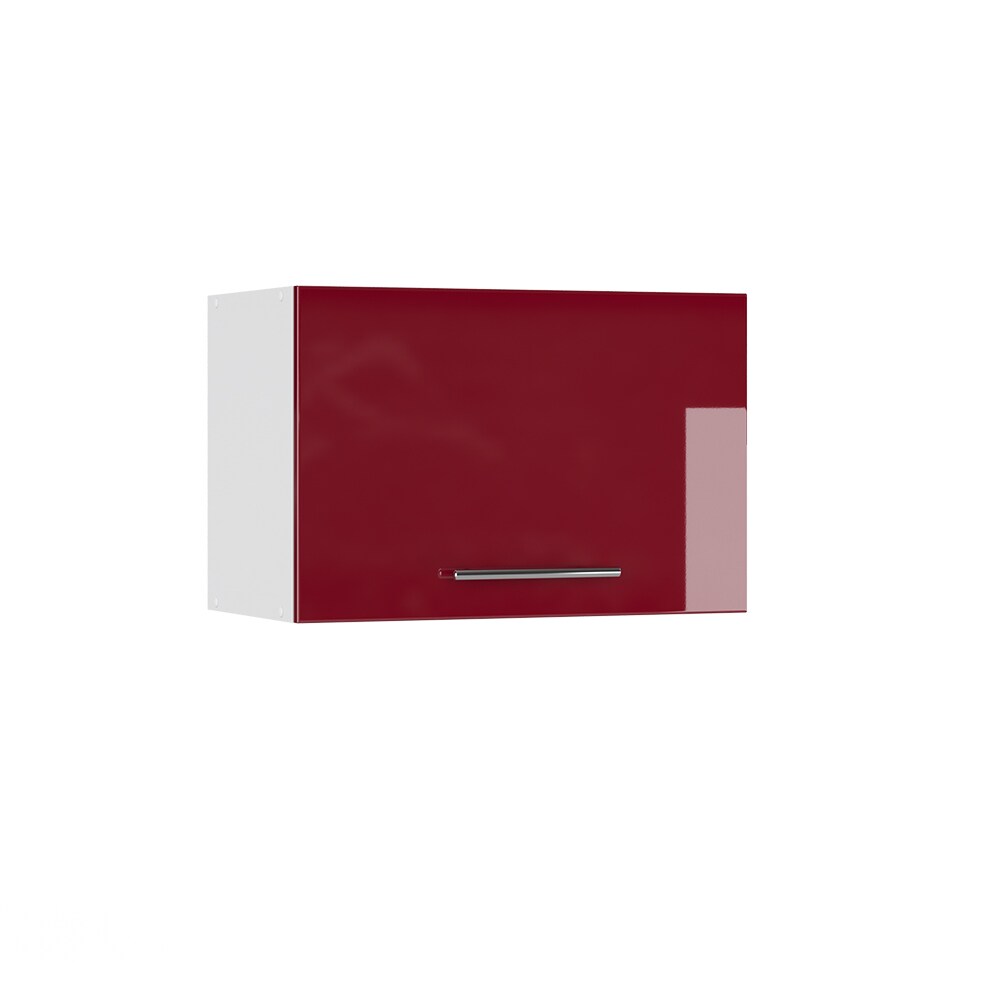 VICCO Hängeschrank 60cm (flach) Bordeaux Hochglanz Küchenschrank Dunstabzug Küchenzeile Fame-Line
