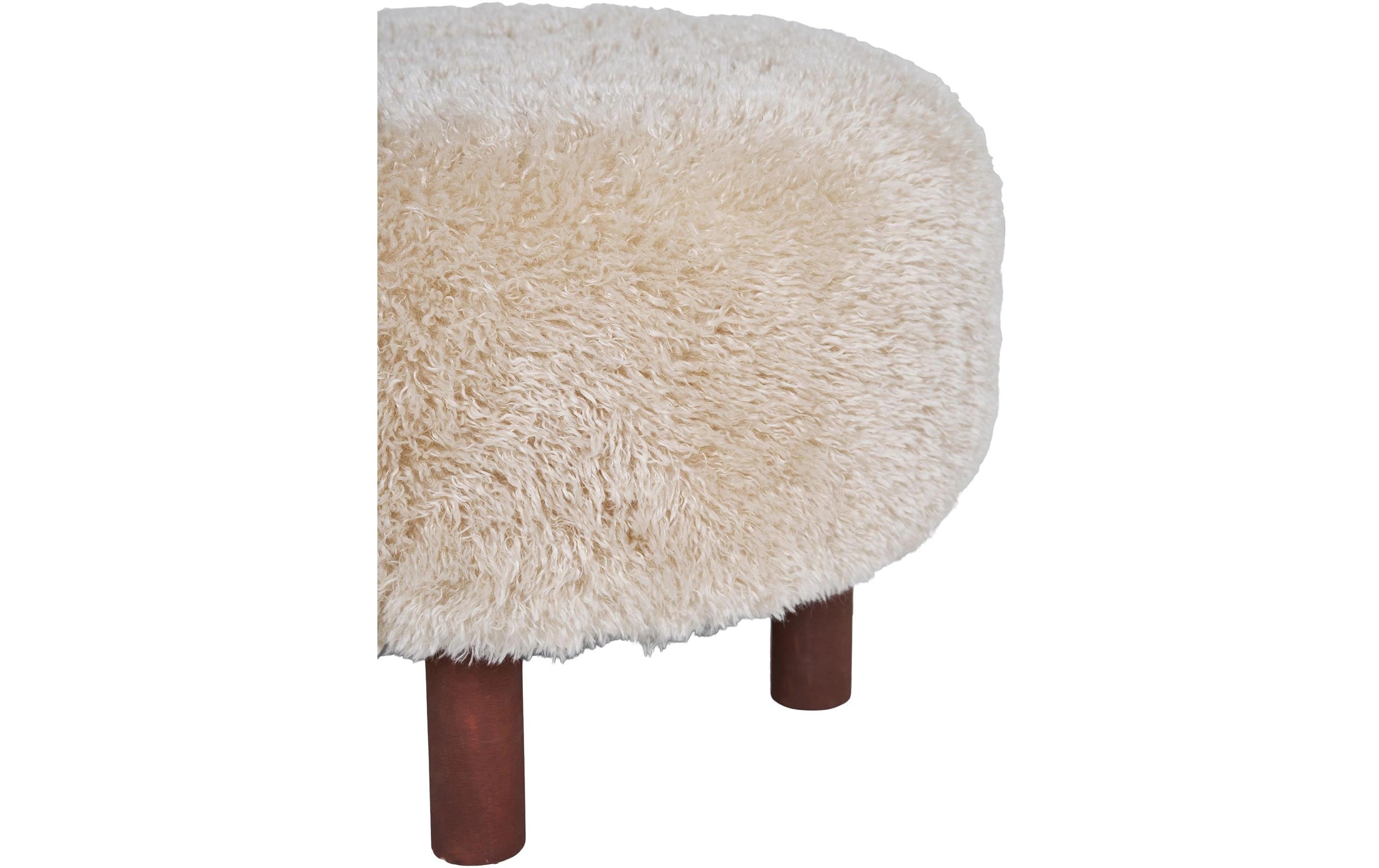 Hocker Inverness BraunSitzhocker