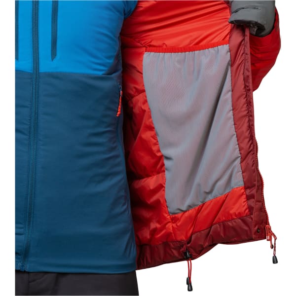 Doudoune alpinisme MOUNTAIN EQUIPMENT SHELTERSTONE M JACKET CHILI RED/MERLOT
