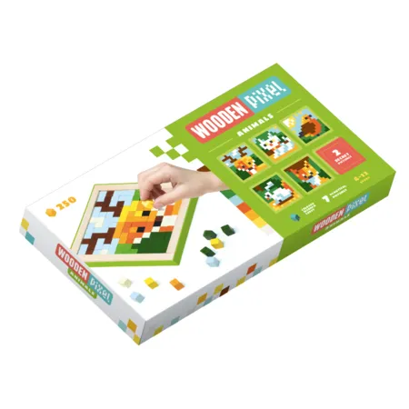 Cubika Holzmosaik Tiere, 250 Teile