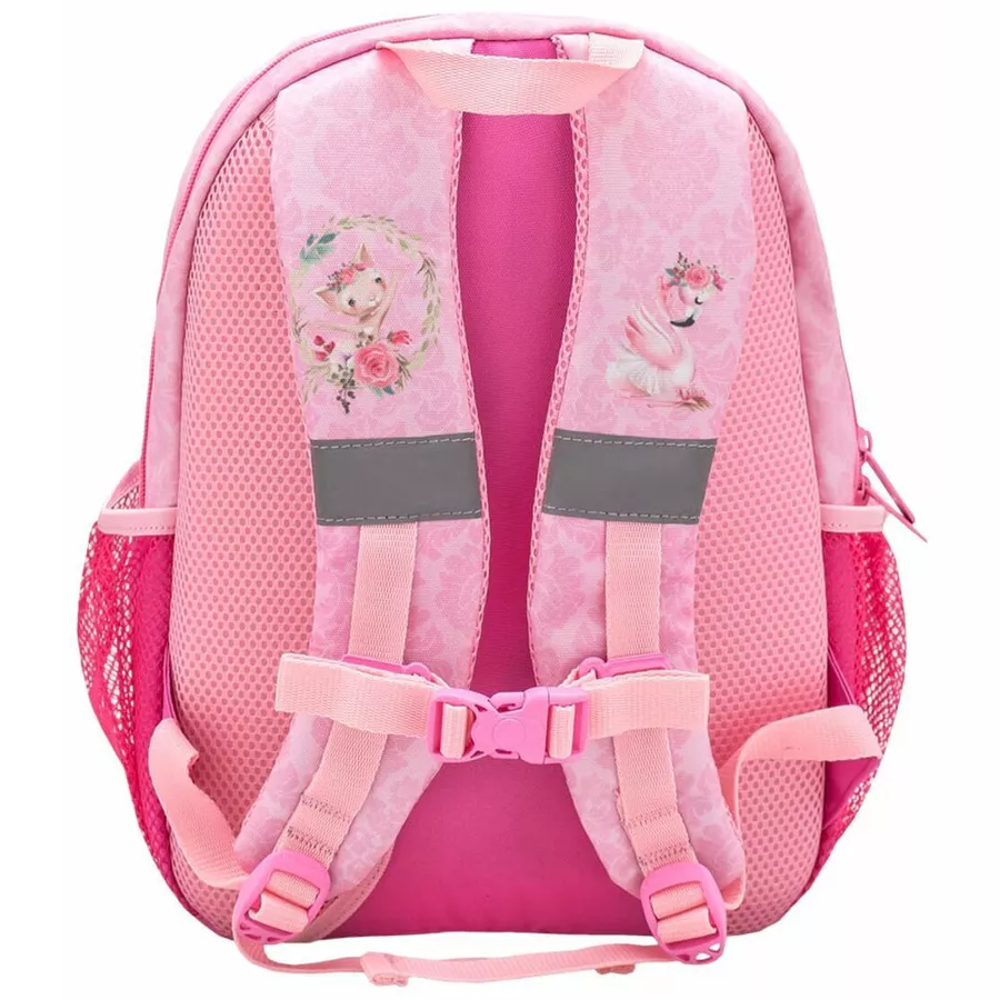 Belmil Kindergartenrucksack Kiddy Plus Kindergartenrucksack für 3-6 Jährige Kinder mit Brustgurt Ballerina