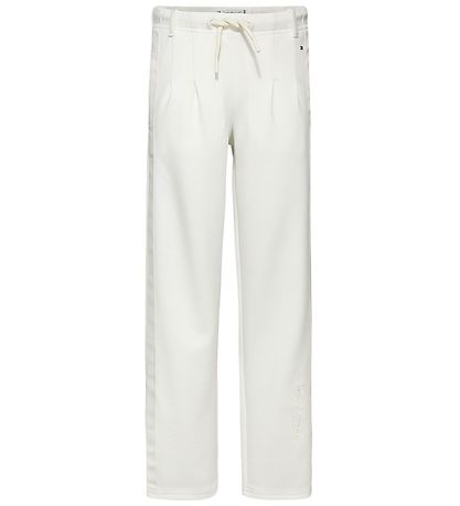 Tommy Hilfiger Hosen - Signature - Ecru