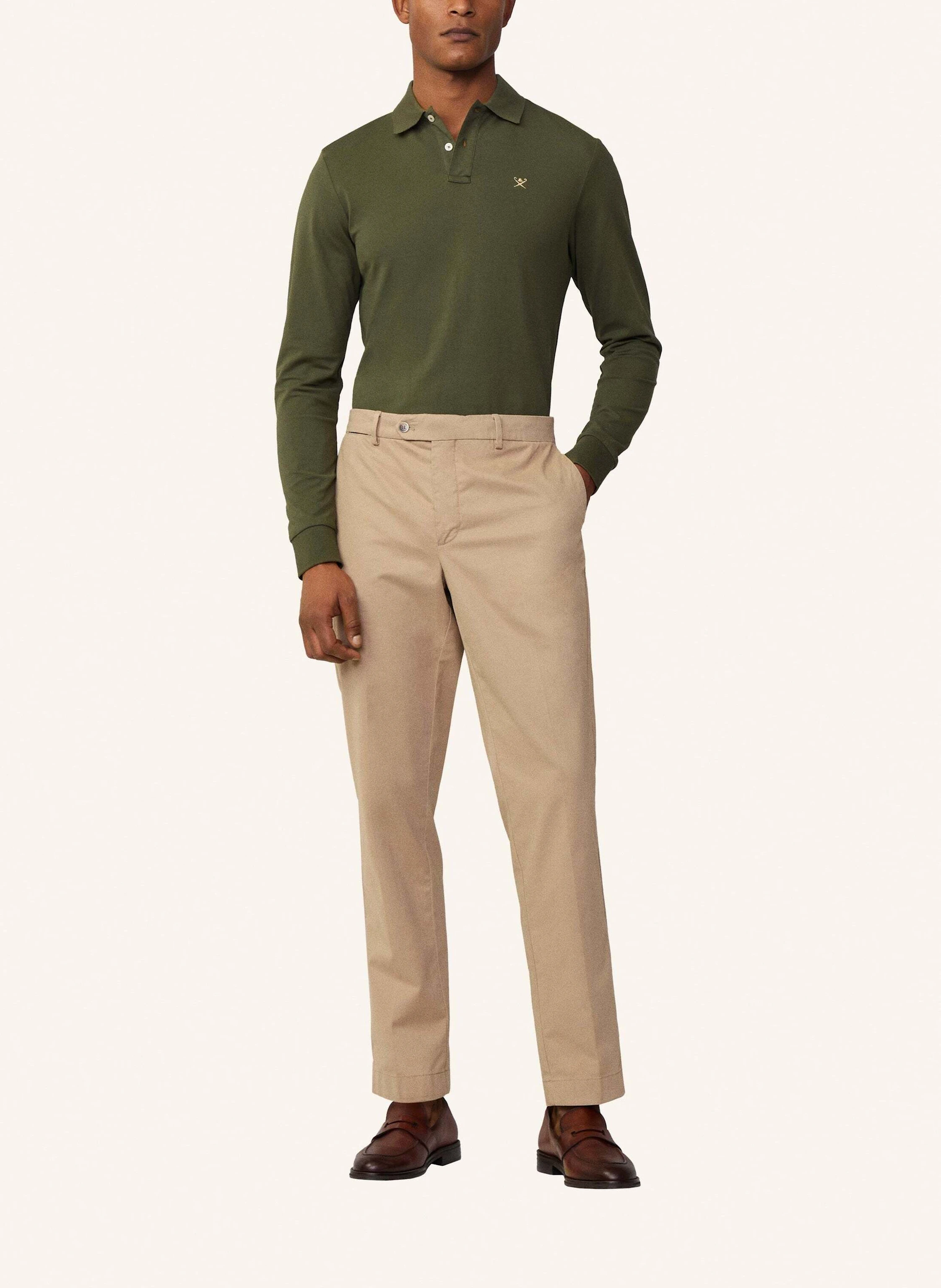 HACKETT LONDON Poloshirt SLIM LOGO POLO LS