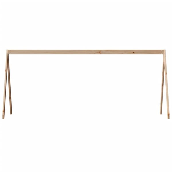 vidaXL Tak for barneseng 199x95,5x88 cm heltre furu