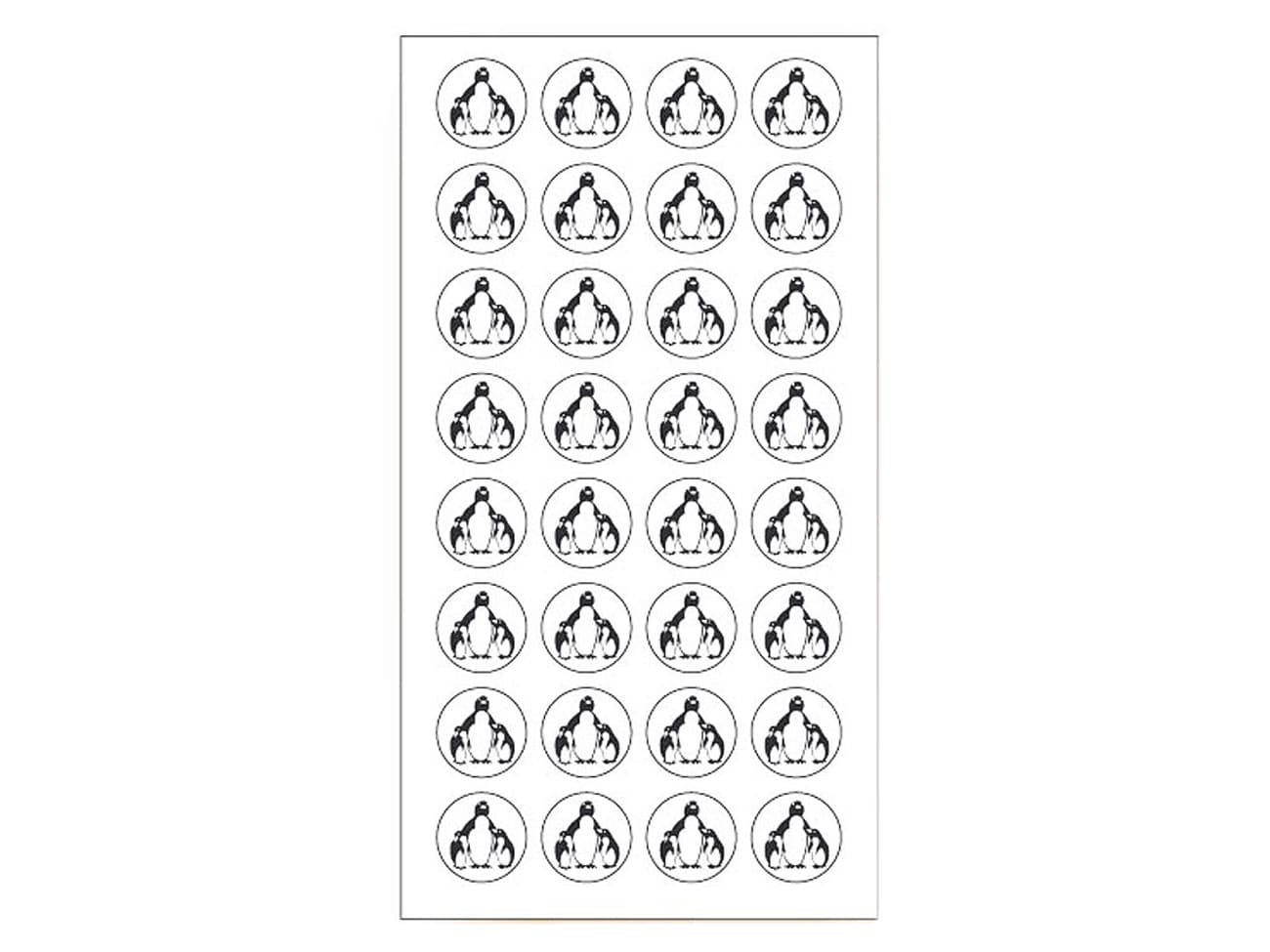 Etiquettes adhésives - pour produits congelés - Motif 