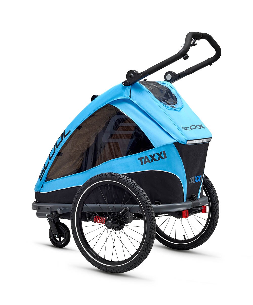 taXXi Kinderfahrradanhänger Elite one - Blue