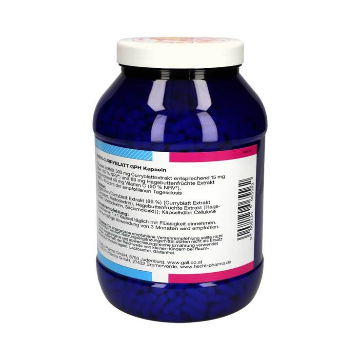 Eisen-Curryblatt GPH Kapseln, 1750 St