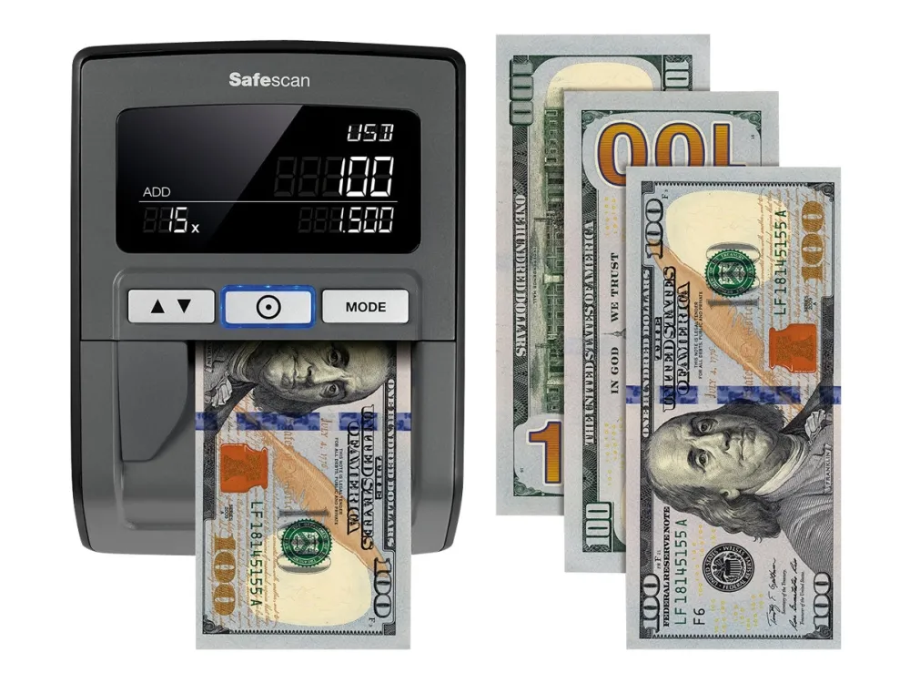 Safescan Seddeltester 185-S sort