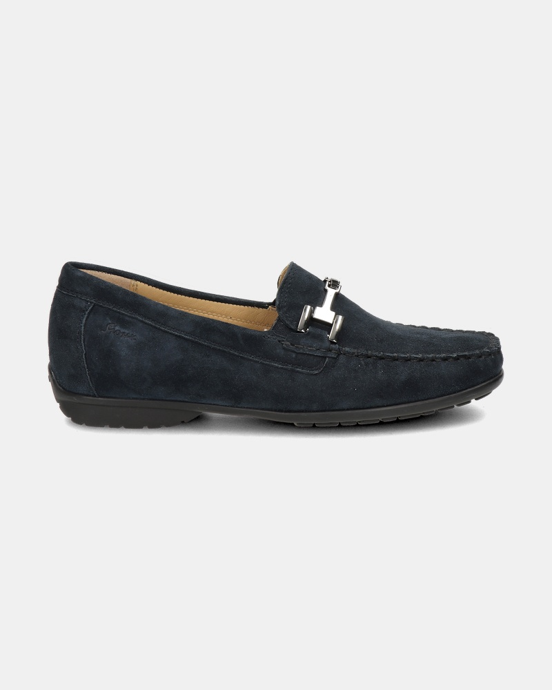 Sioux Cortizia Velour Mocassins & loafers  - blauw