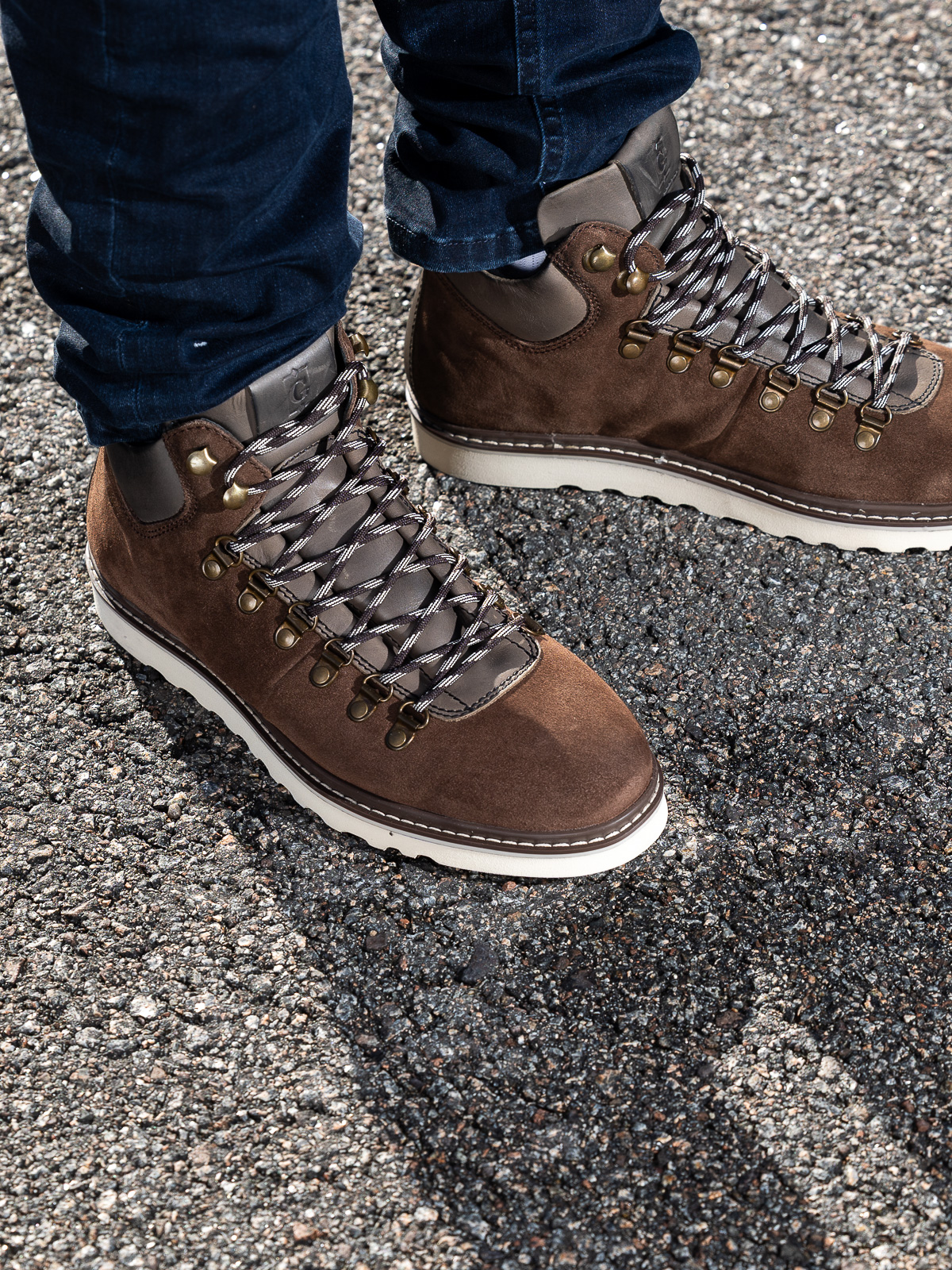 Gregers - Orkney II Suede Brown - Trapes Sko