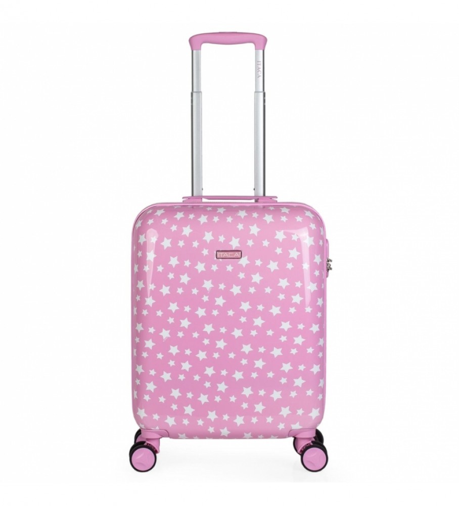 Mala de cabine infantil pequena ITACA rosa - 55x40x20cm -