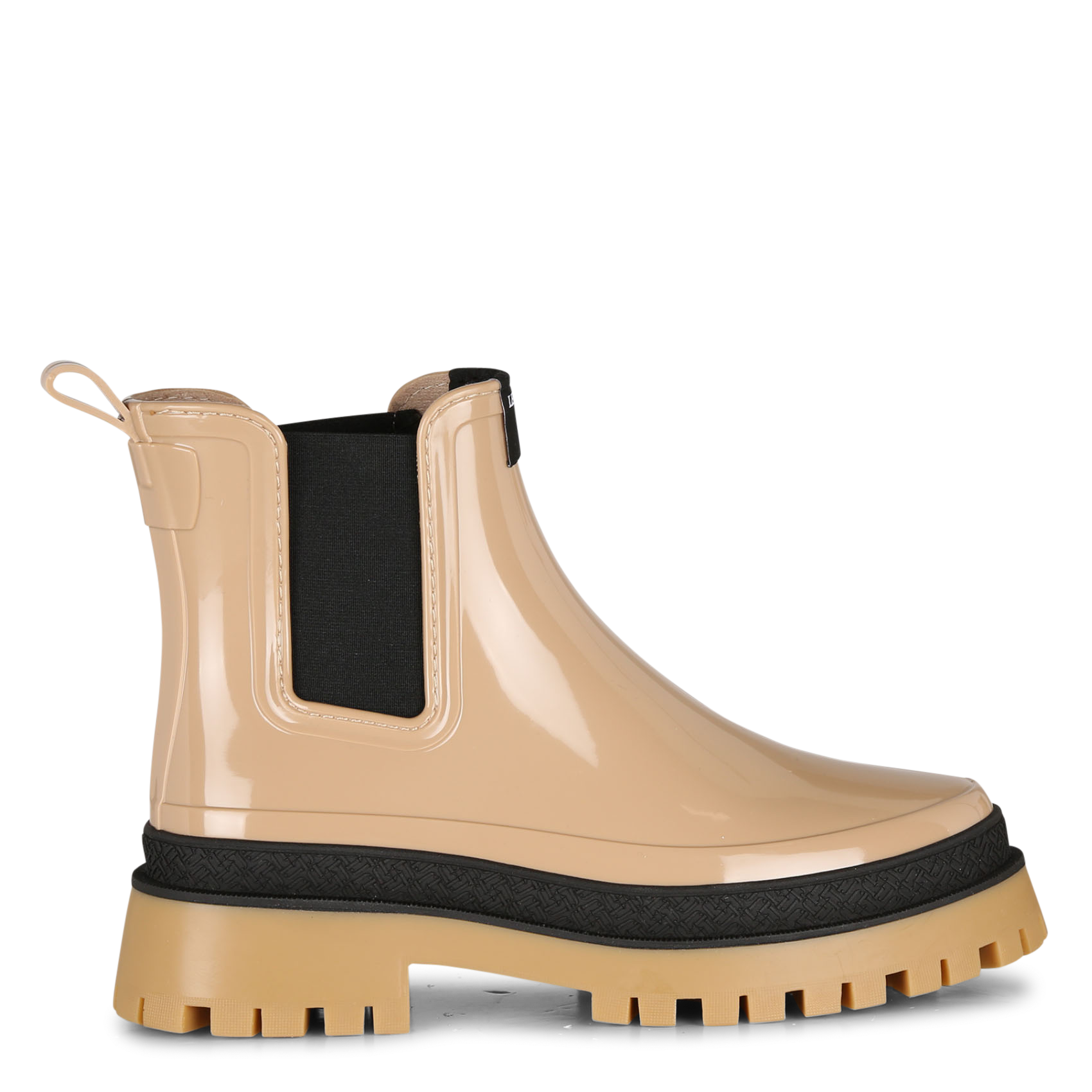 LANEY - Bottines en PU| Beige