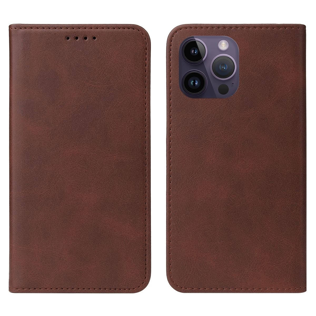 Hülle für Apple iPhone 15 Pro Schutz Handy Case Cover Klapp Tasche Wallet Etuis