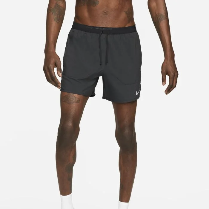 Nike Herre Shorts Dri-Fit Stride 5 Inch Brief-Lined Shorts Sort