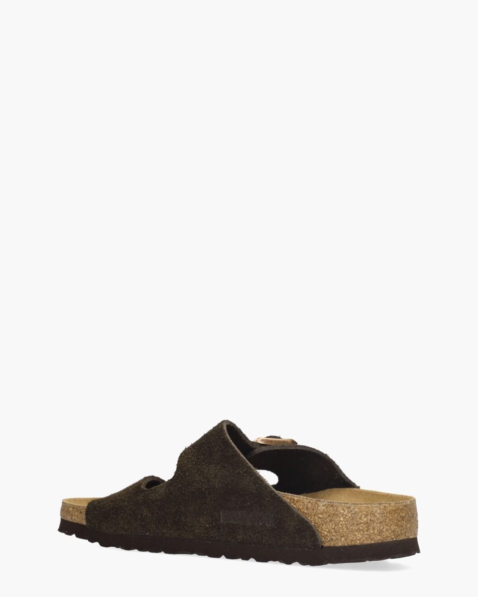 Birkenstock Arizona Donkerbruin Herenslippers