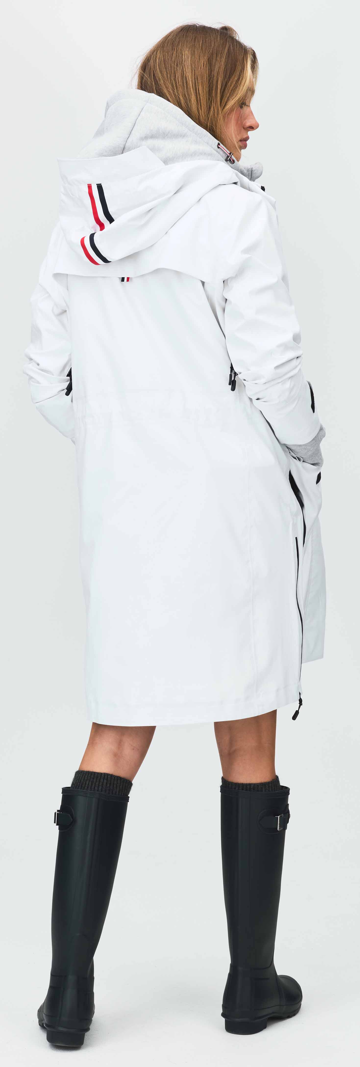 Marthe Rain Coat Dame 011/White