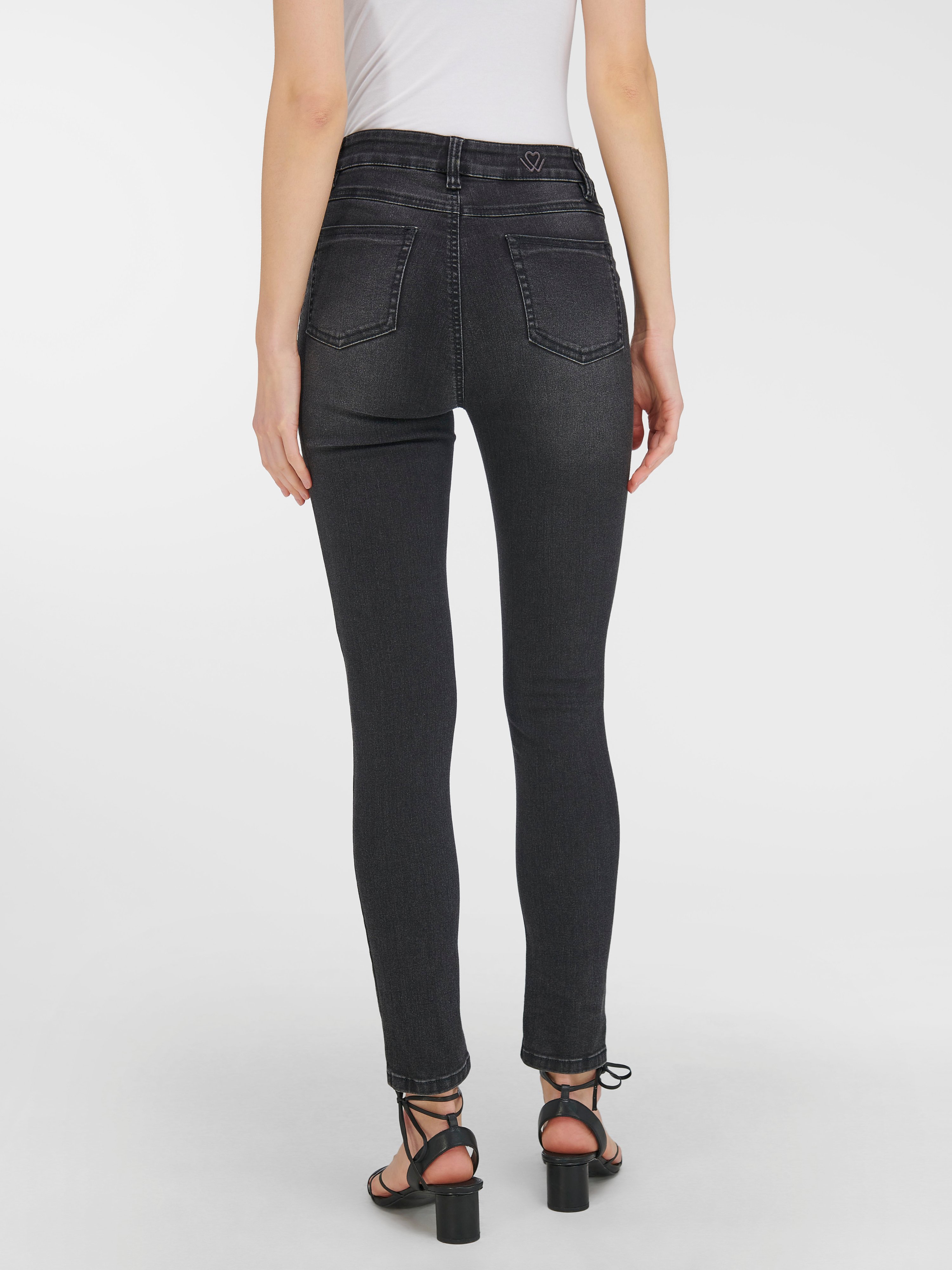 High Waist-Jeans