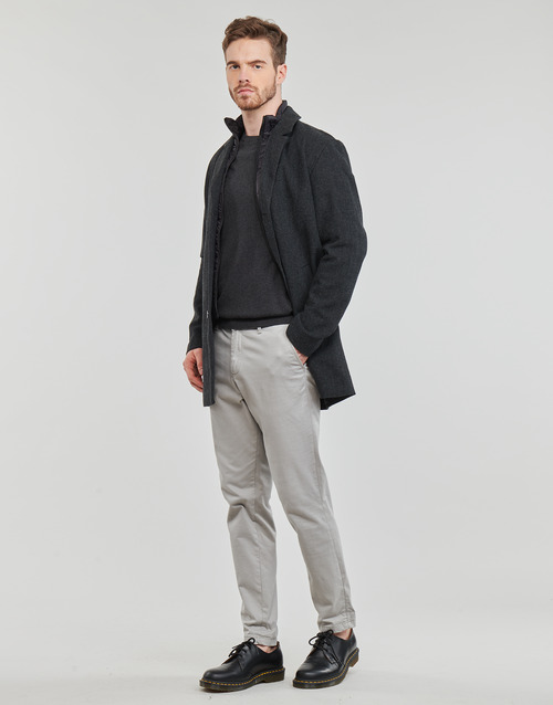 Jack & Jones - JJZAC INSERT WOOL COAT - Gris