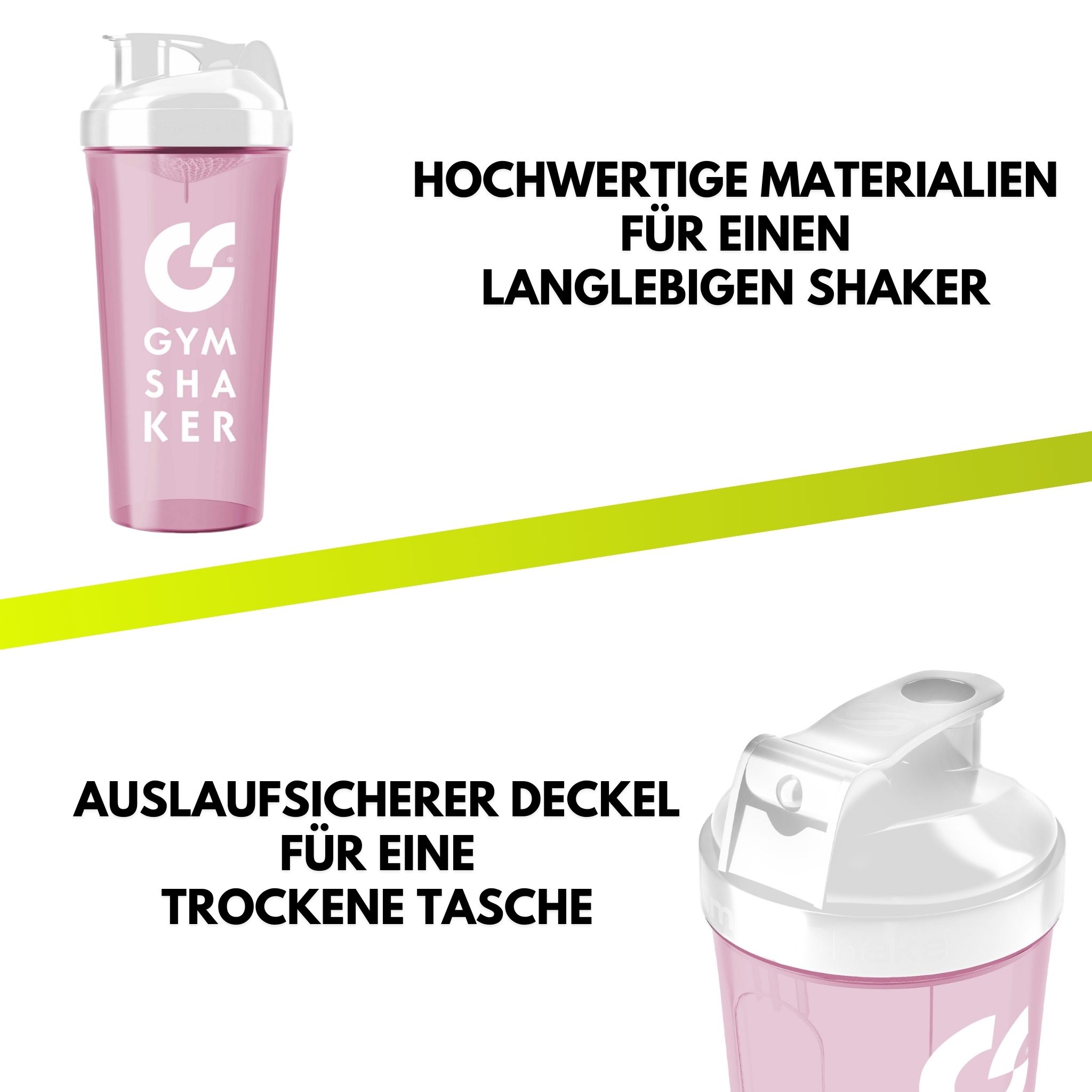 GYMSHAKER Premium Protein Shaker