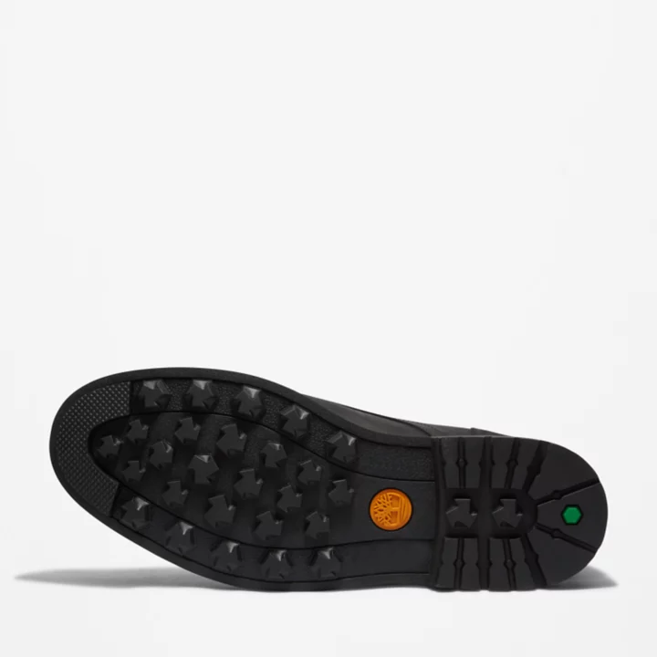 Bota Chukka impermeável Alden Brook para homem, na cor preta.