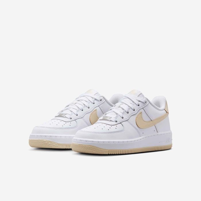 Nike Chaussures Air Force 1 - Blanc Jeune Enfant