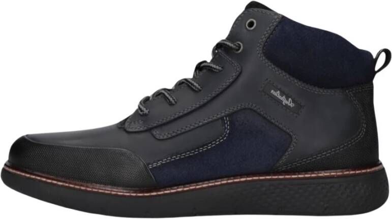 Australian Durango Veterboots Laarzen Met Veters Heren Blauw