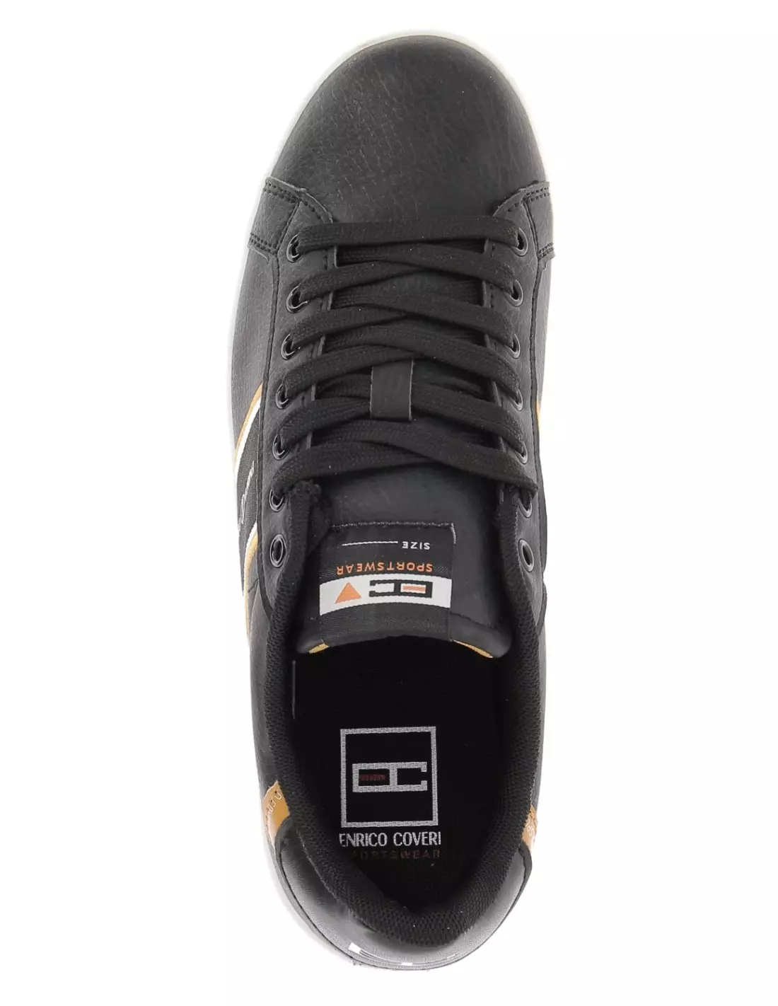 ENRICO COVERI ECS224301 - Baskets 03-BLACK-WHITE-CLAW