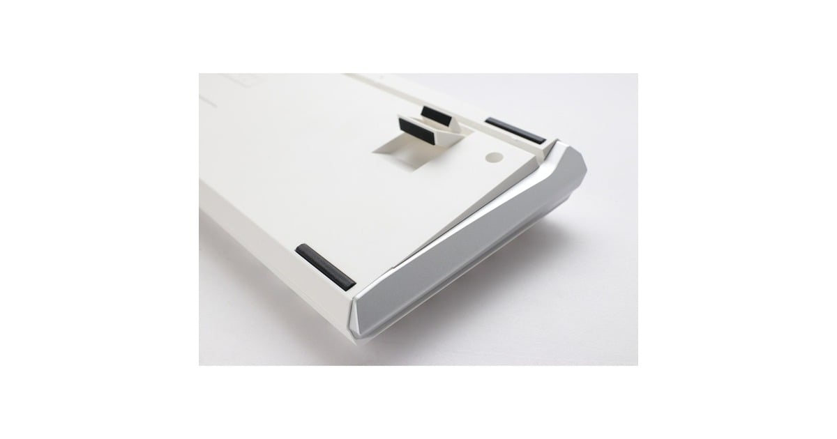 DuckyOne 3 Classic Pure White TKL, toetsenbord  (Wit, US lay-out, Cherry MX Speed Silver, RGB led, Double-shot PBT, Hot-swappable, QUACK Mechanics, 80%)