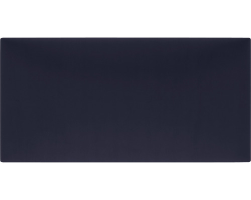Wandkussen Riviera, diep donkerblauw, fluweellook, 30x60 cm