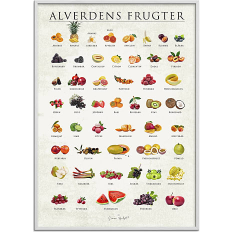 Alverdens frugter - 70x100 cm