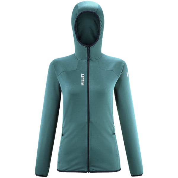 Veste polaire randonnée MILLET LOKKA HOODIE III W HYDRO
