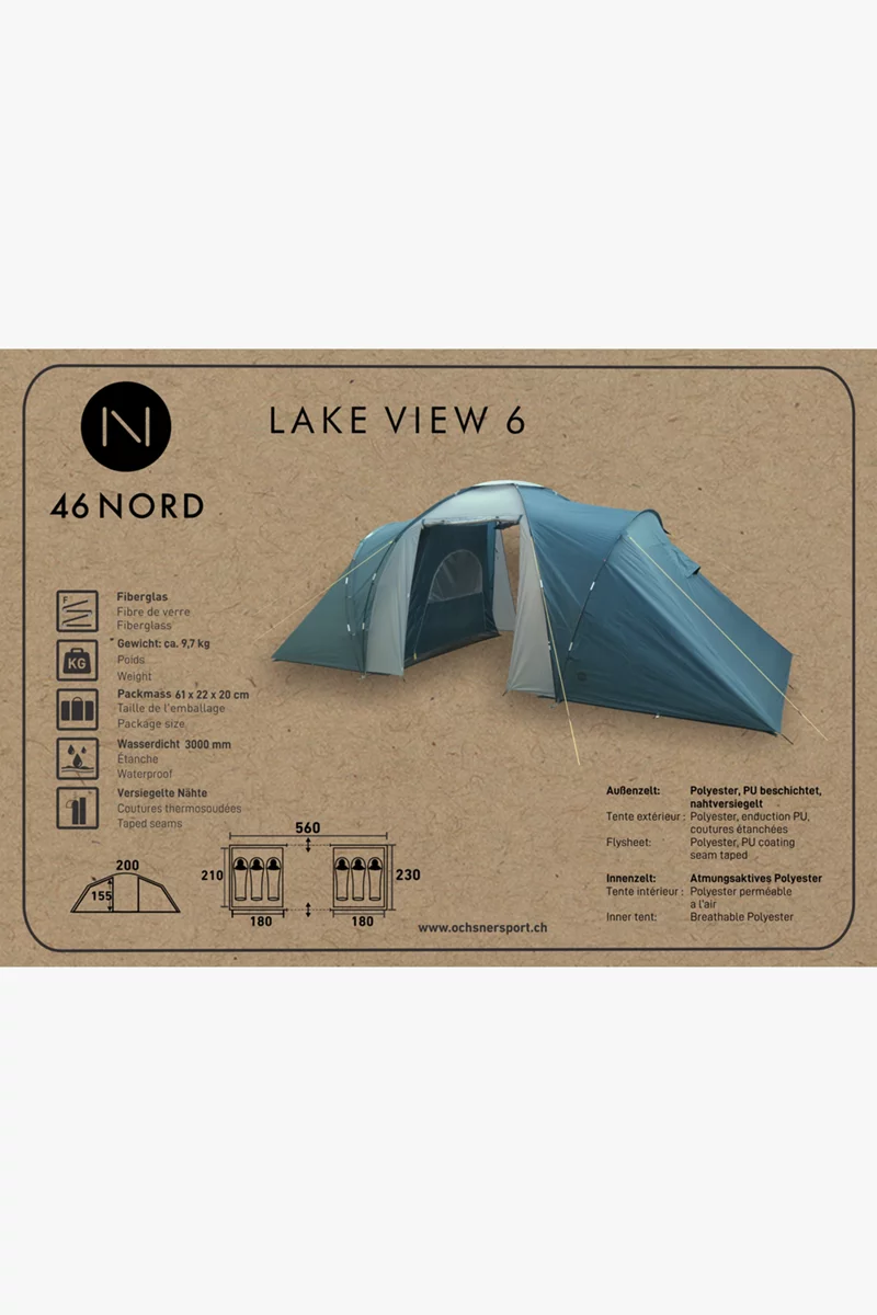 46 NORD Lake View 6 Zelt