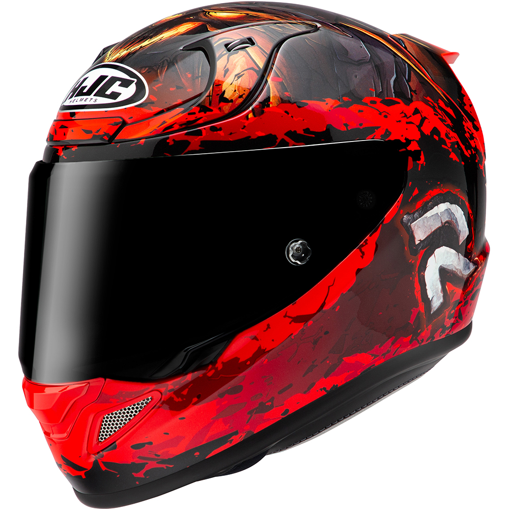 HJC - Casque RPHA 12 Diablo Blizzard MC1 / Rouge / Noir